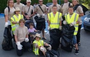 Le MLNVB nettoie sa commune