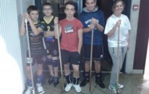 Le MLNVB s'entraine... au curling !!!