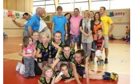 Les benjamines championnes de Ligue