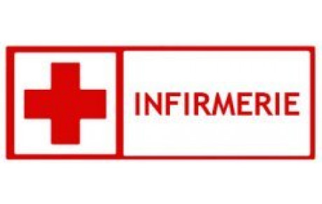 Une infirmerie qui ne désemplit pas...