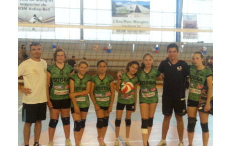 Les benjamines finissent dans la bonne humeur