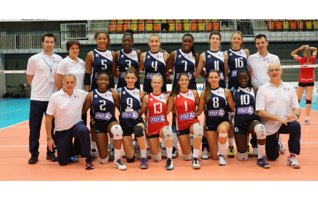 L'équipe de France et Roro en apprentissage