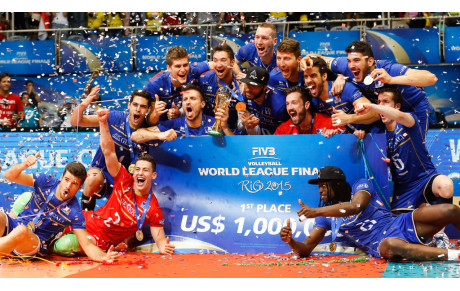 Quand tu es fier d'être un volleyeur français :)